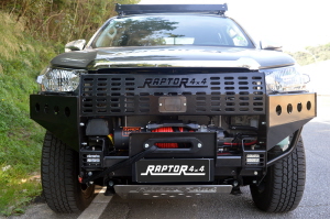 FRONT SQUARED WINCH BUMPER TOYOTA HILUX REVO